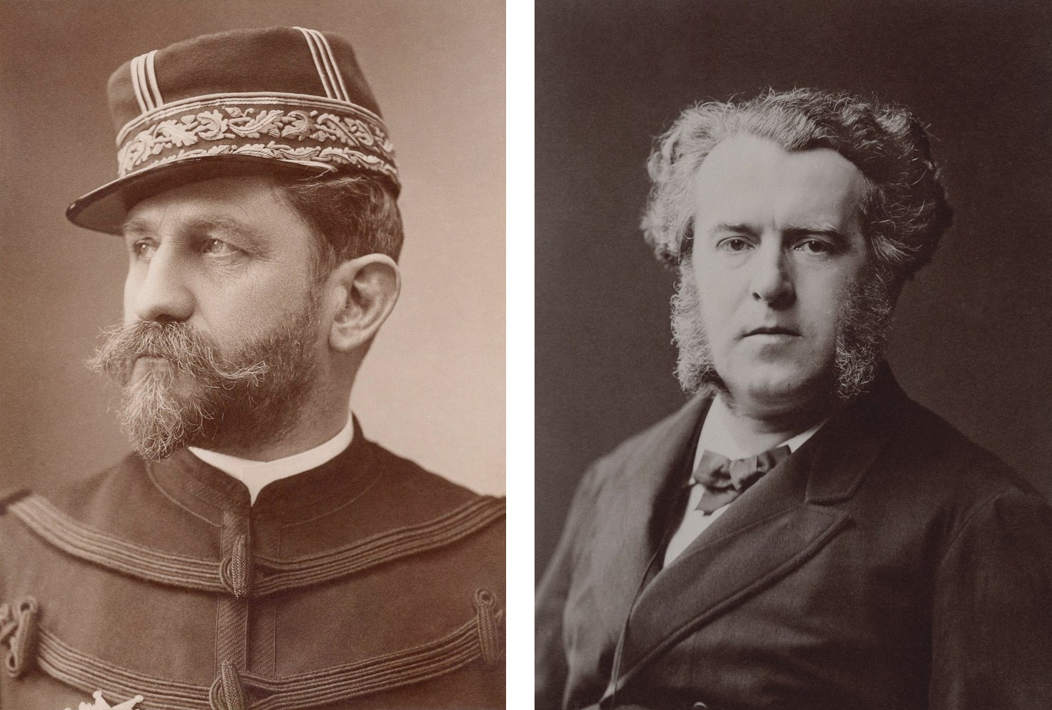 Генерал Буланже и премьер Флоке, участники дуэли 1888 года