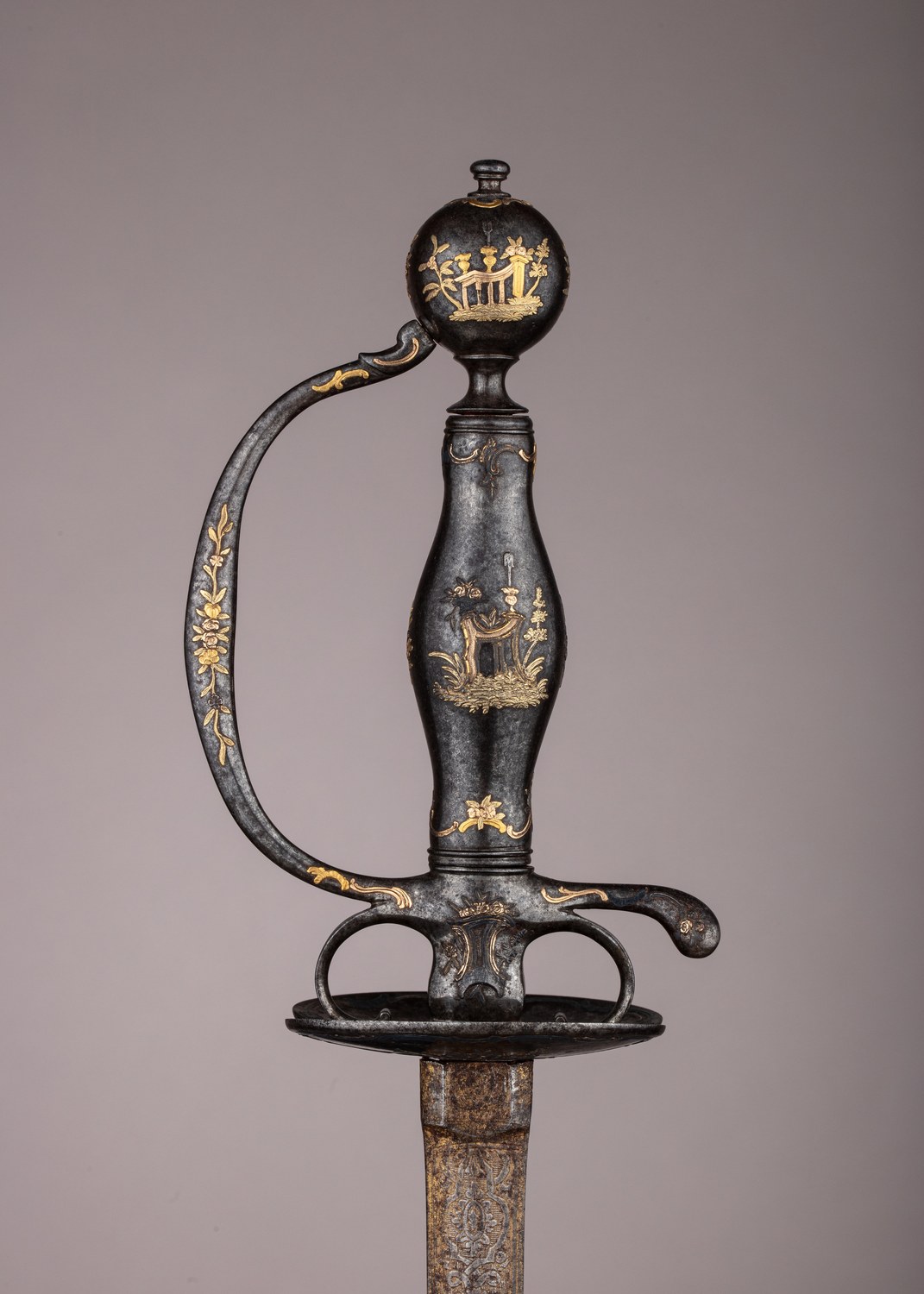 Лёгкая шпага тульской работы, около 1750 года