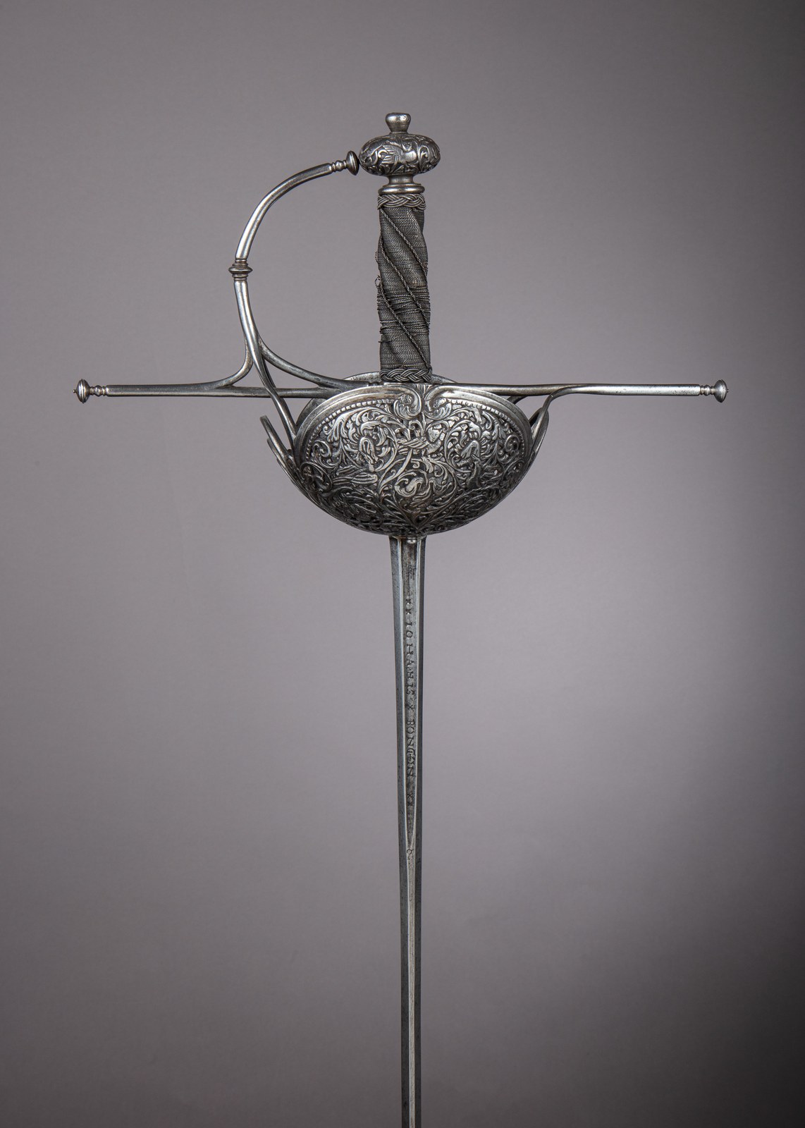 Чашечная историческая рапира, Италия (Неаполь), около 1650–75 годов